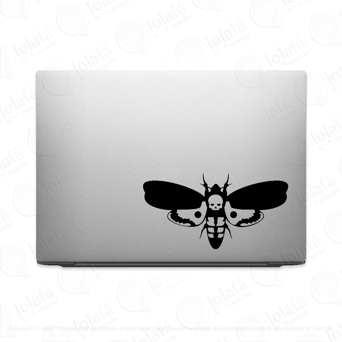 Adesivo Para Notebook Mariposa Inseto Borboleta Mod:2726
