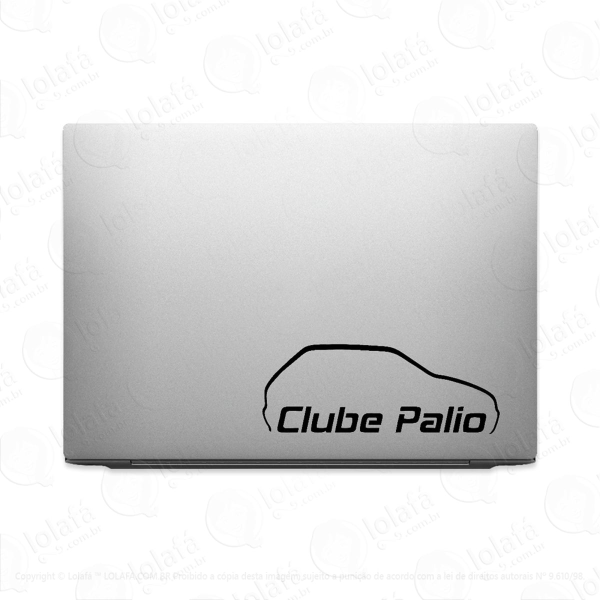 Adesivo Para Notebook Clube Do Palio Mod:2740