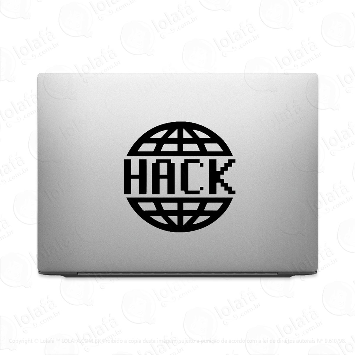 Adesivo De Notebook Hack Web Hacker Mod:2760
