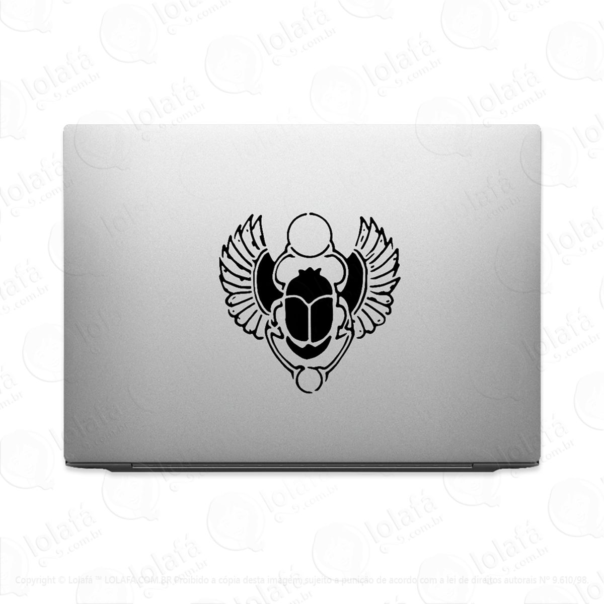 Adesivo Para Notebook Besouro Egípcio Escaravelho Mod:2793
