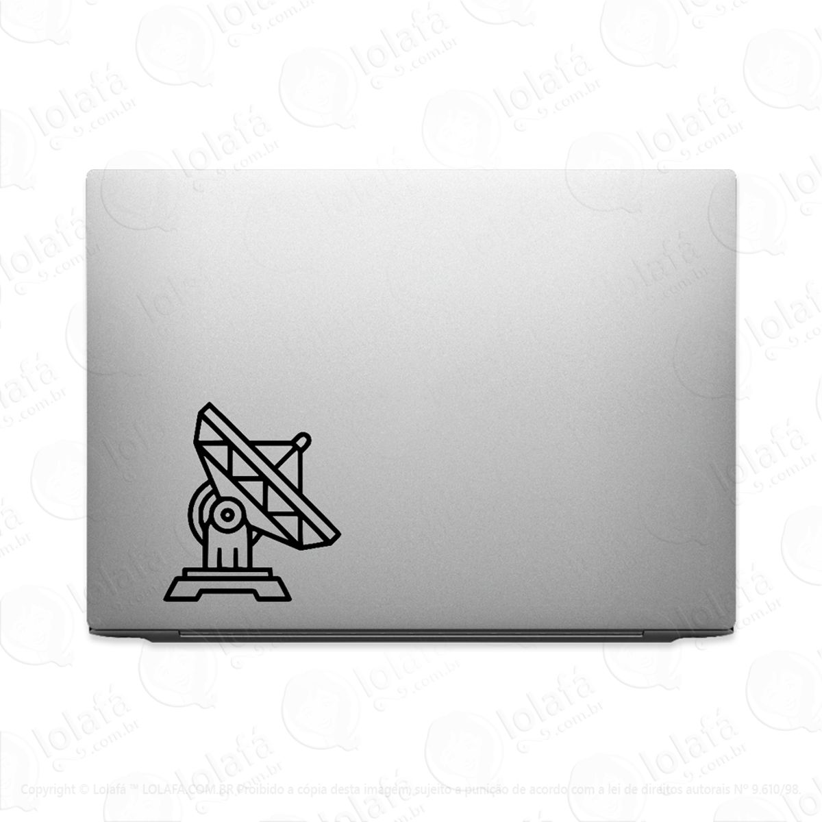 Adesivo Para Notebook Antena De Satélite Mod:2815