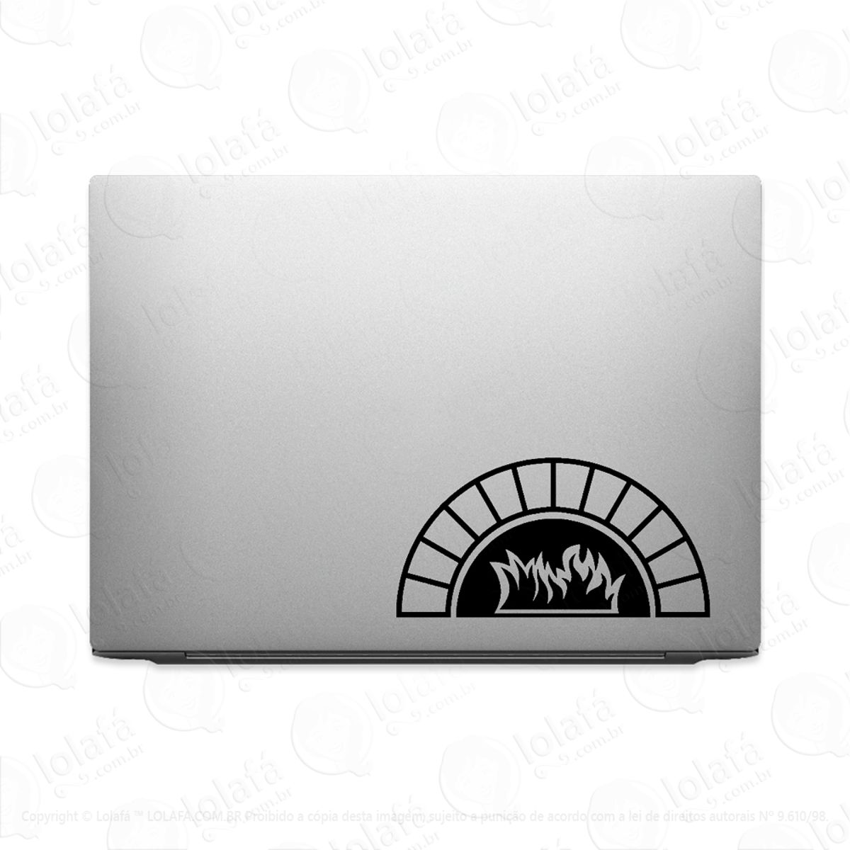 Adesivo Para Notebook Forno A Lenha Mod:2843