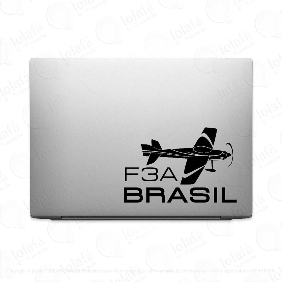 Adesivo Para Notebook Aeromodelismo F3a Mod:2878