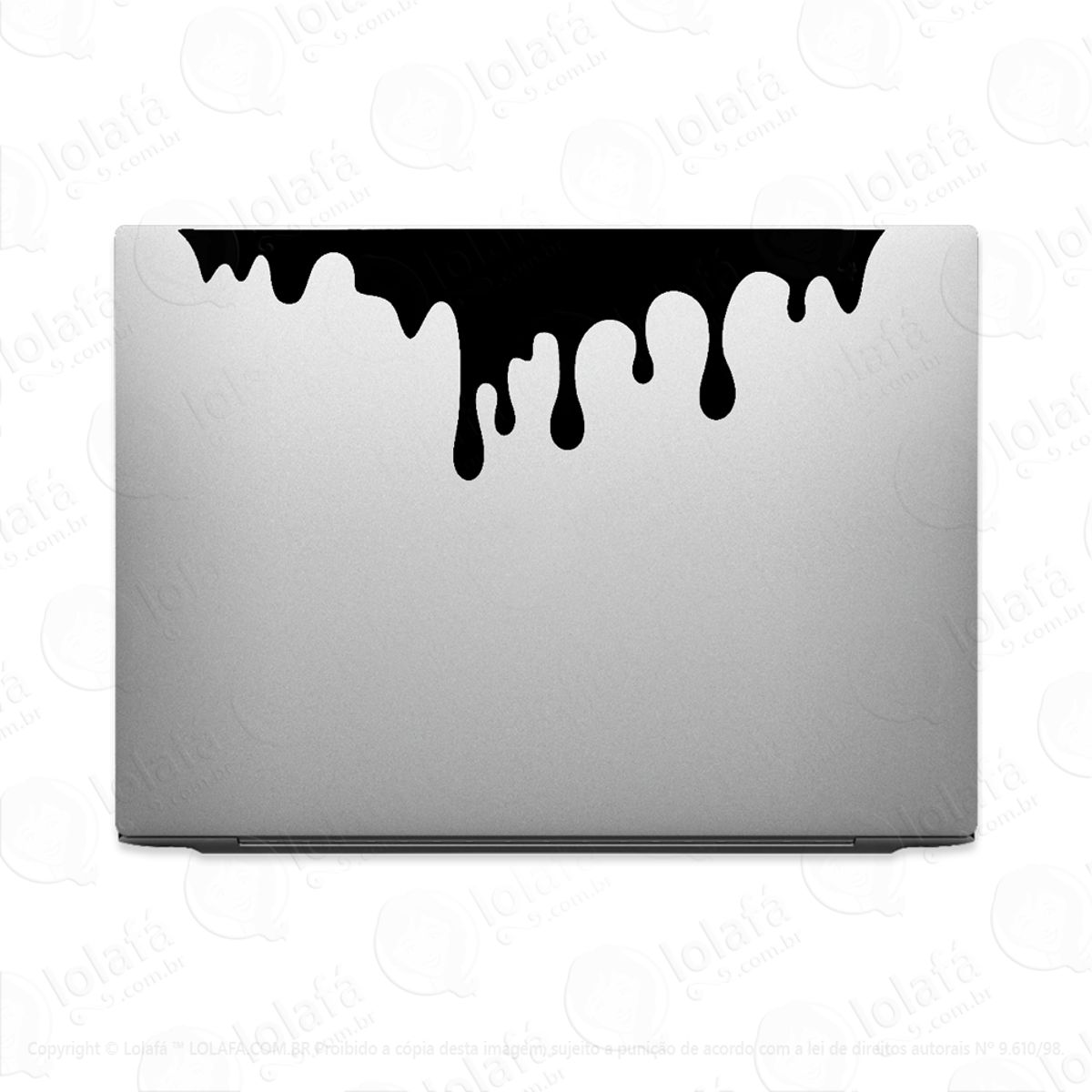 Adesivo De Notebook Halloween Sangue Escorrendo Mod:2918