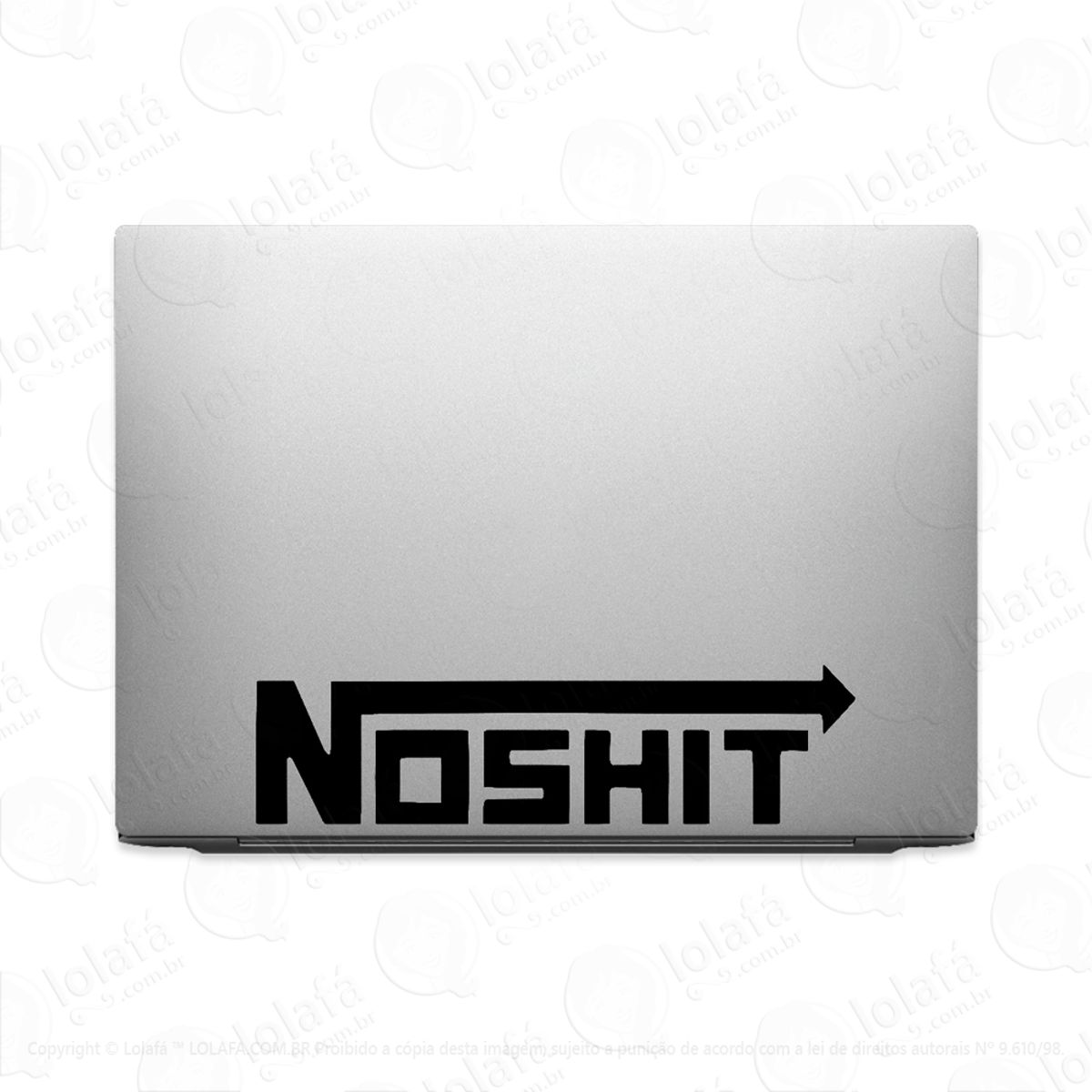 Adesivo De Notebook Noshit Turbo Nitro Mod:2921