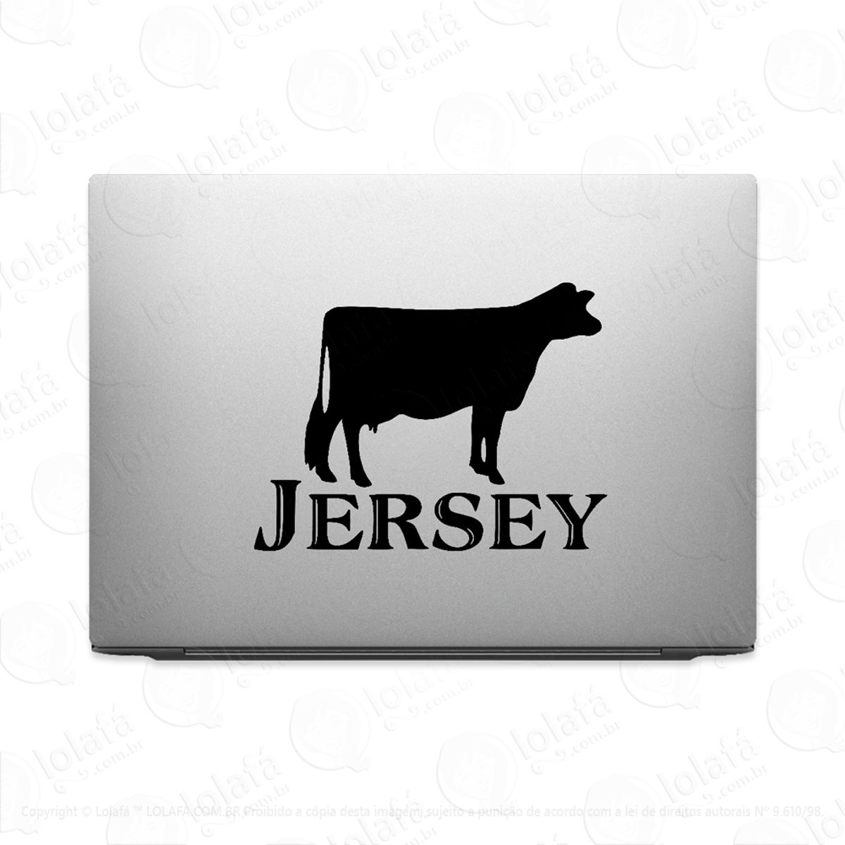 Adesivo De Notebook Jersey Gado Mod:2923