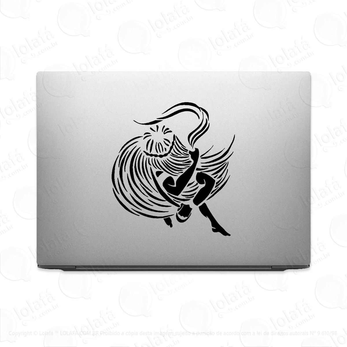Adesivo De Notebook Omulu Obaluaê Umbanda Candomblé Mod:2925