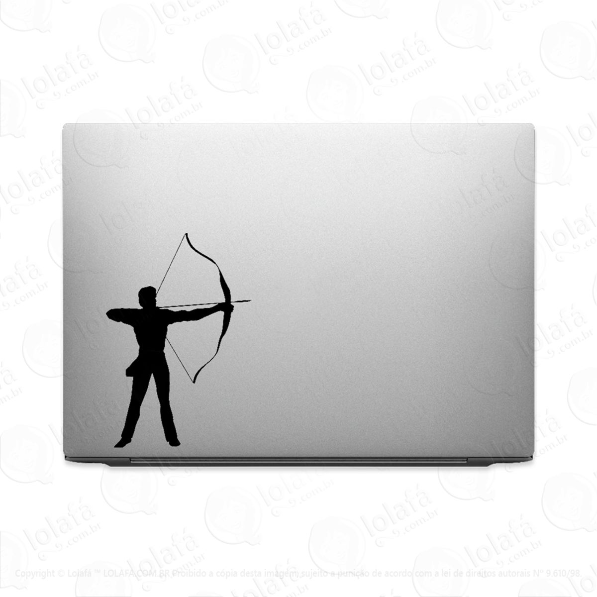 Adesivo Para Notebook Arqueiro Arco E Flecha Mod:2939