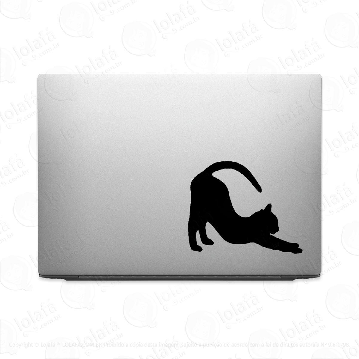 Adesivo Tablet Notebook Pc Gato Raça Shorthair Mod:2949