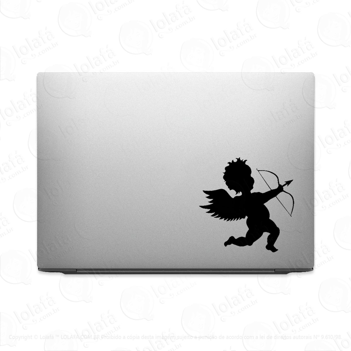 Adesivo Para Notebook Anjo Cupido Amor Paixão Mod:2957