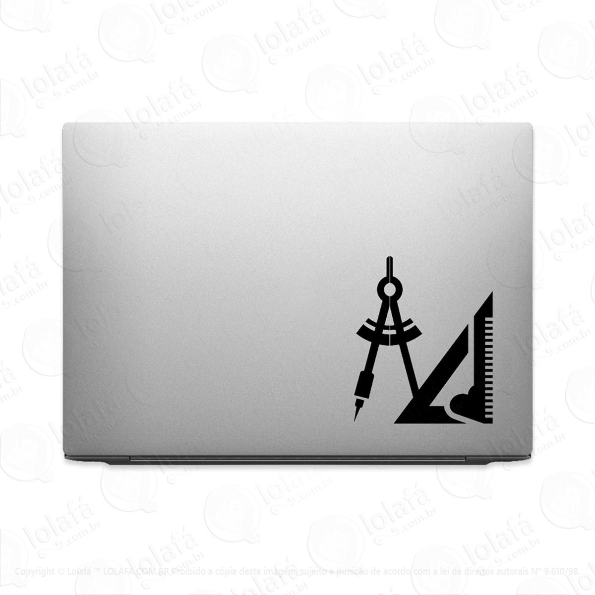 Adesivo Para Notebook Arquiteto Profissão Arquitetura Mod:2980
