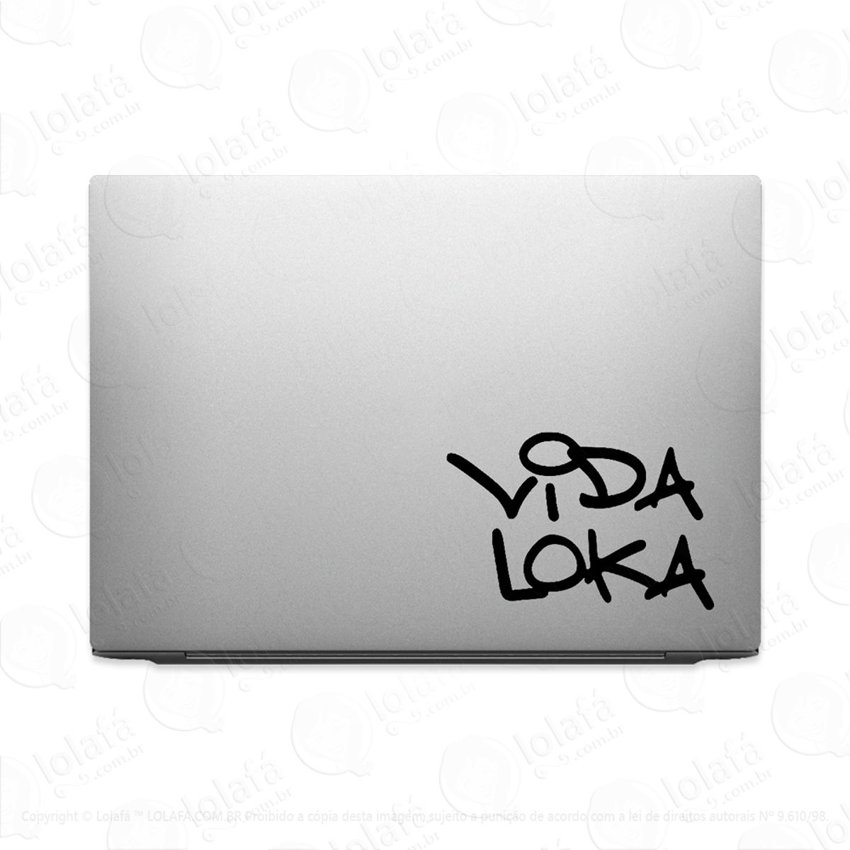 Adesivo Para Notebook Vida Loka Mod:2993