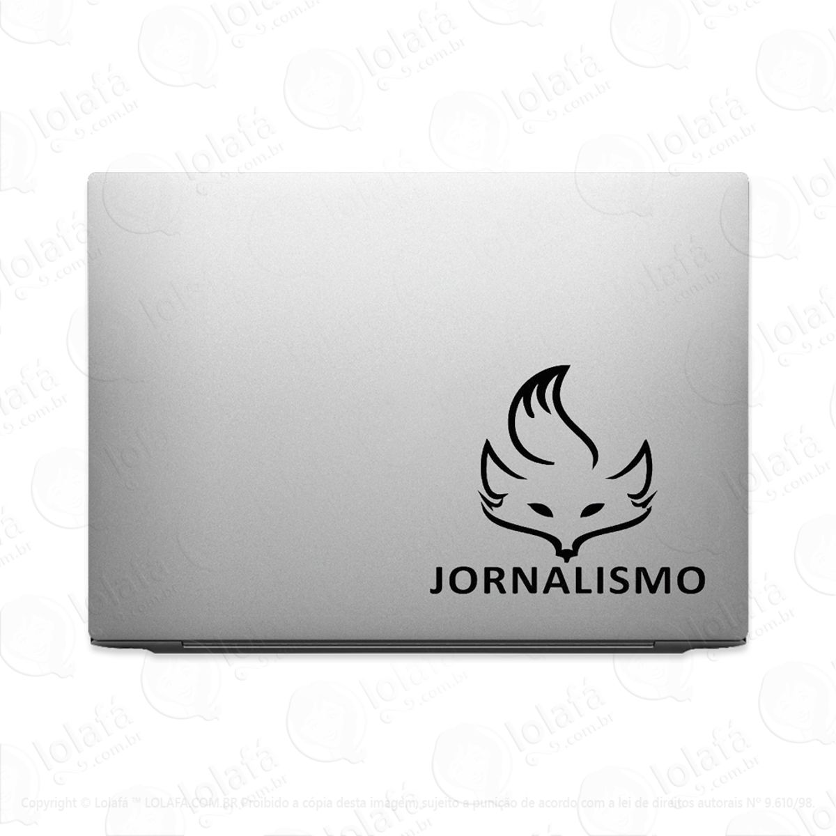 Adesivo Para Notebook Curso Jornalismo Mod:2994