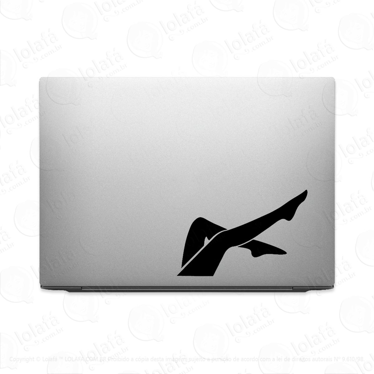 Adesivo Para Notebook Pernas Sensuais Femininas Mod:3053