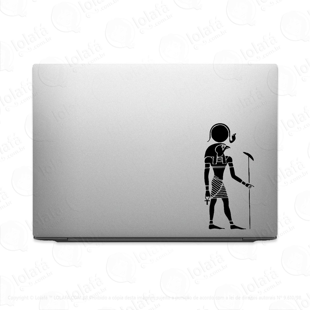 Adesivo Tablet Notebook Pc Rá Deus Egípcio Do Sol Mod:3073