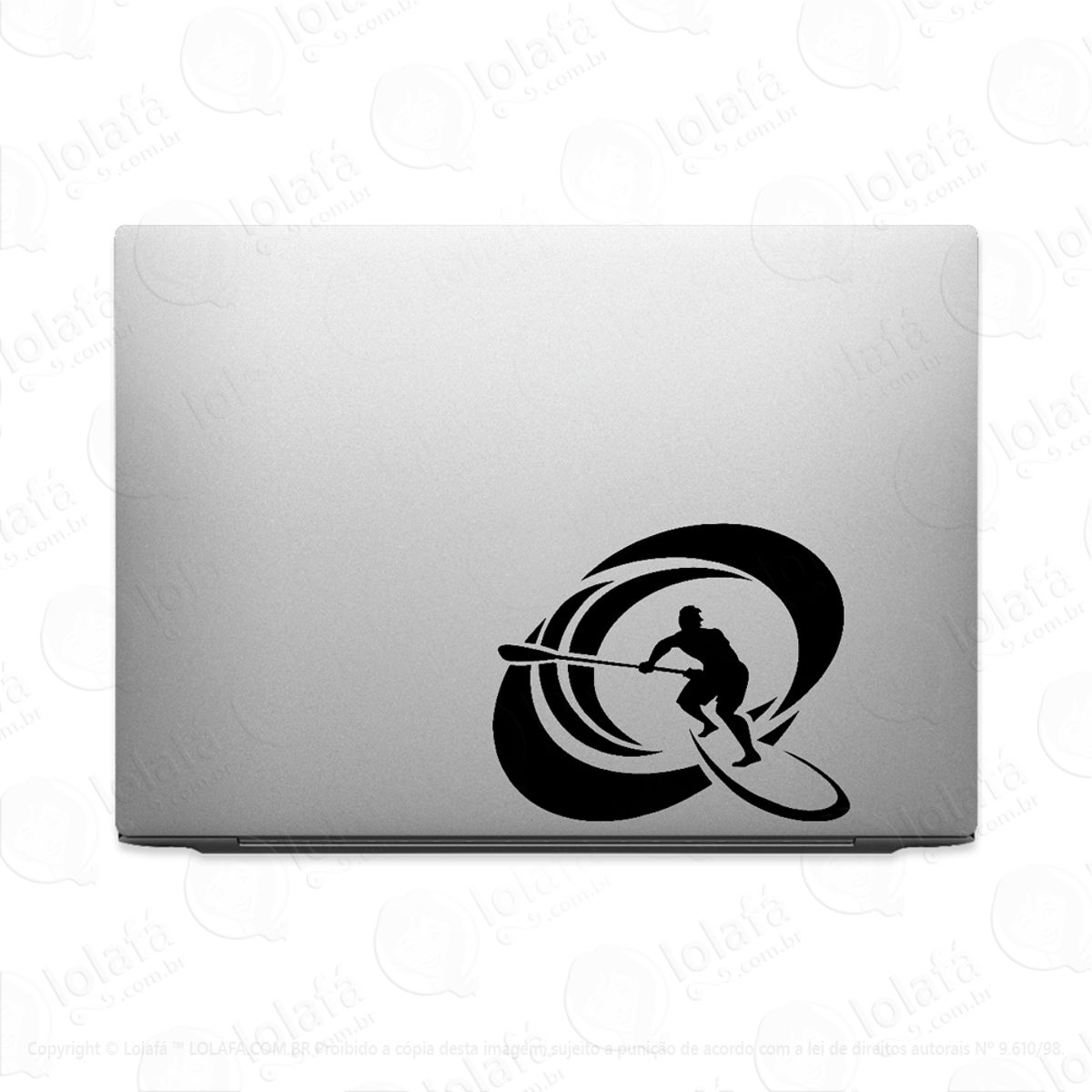Adesivo De Notebook Stand Up Surf No Tubo Mod:3143