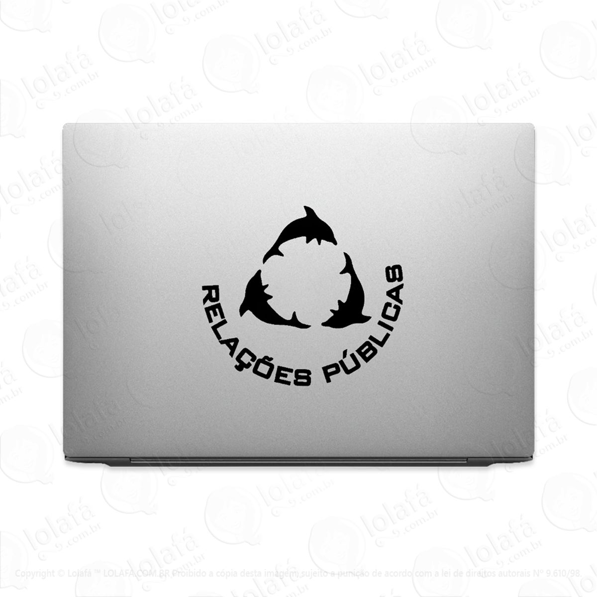 Adesivo De Notebook Curso Relações Públicas Mod:3145