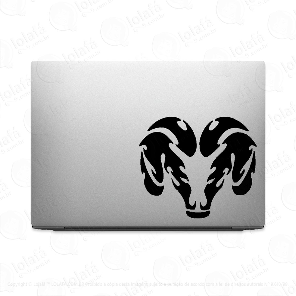 Adesivo Para Notebook Signo Zodiaco Aries Mod:3162