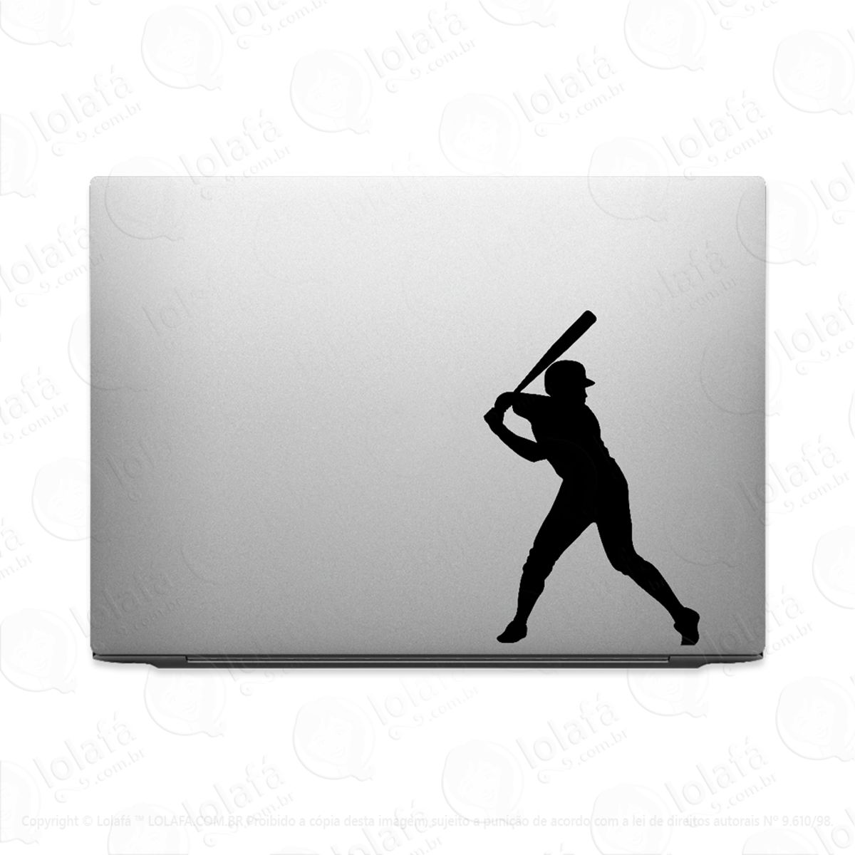 Adesivo Para Notebook Baseball Esporte Americano Mod:3170