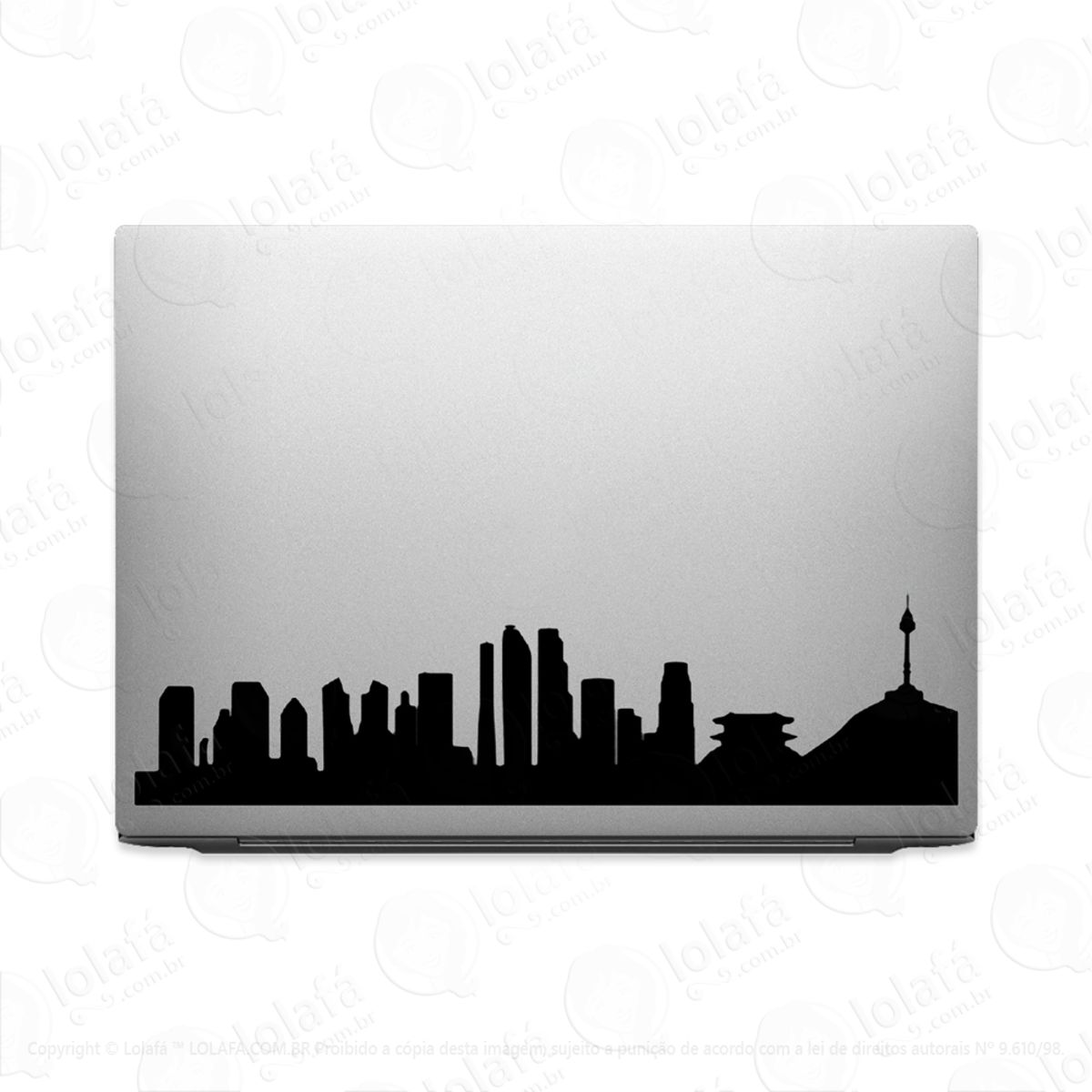Adesivo Para Notebook Seoul Coreia Do Sul Viagem Turismo Mod:3190