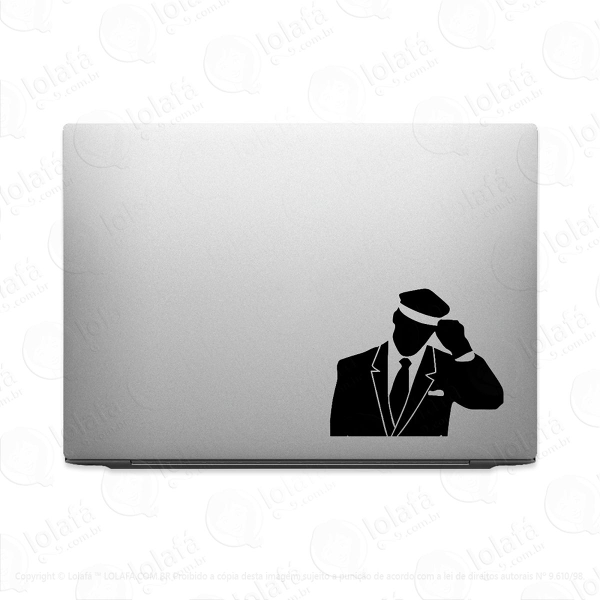 Adesivo Para Notebook Motorista Profissão De Chofer Mod:3229