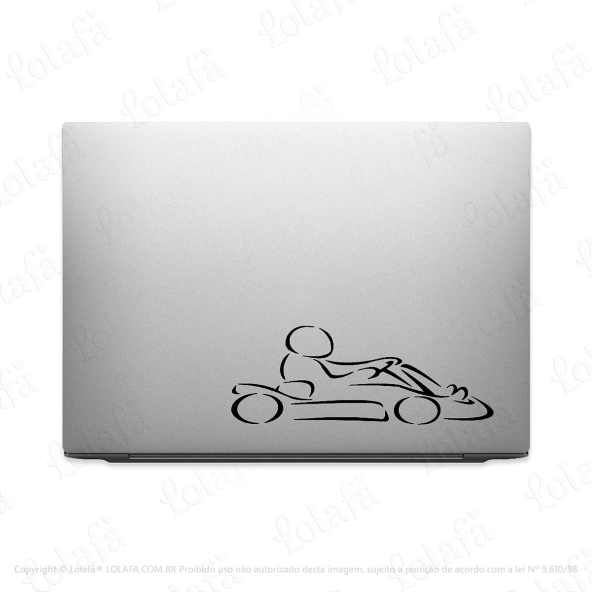 Adesivo Para Notebook Kart Racing Mod:3240