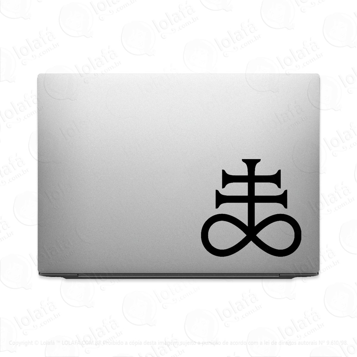 Adesivo Para Notebook Cruz De Leviatã Mod:3282