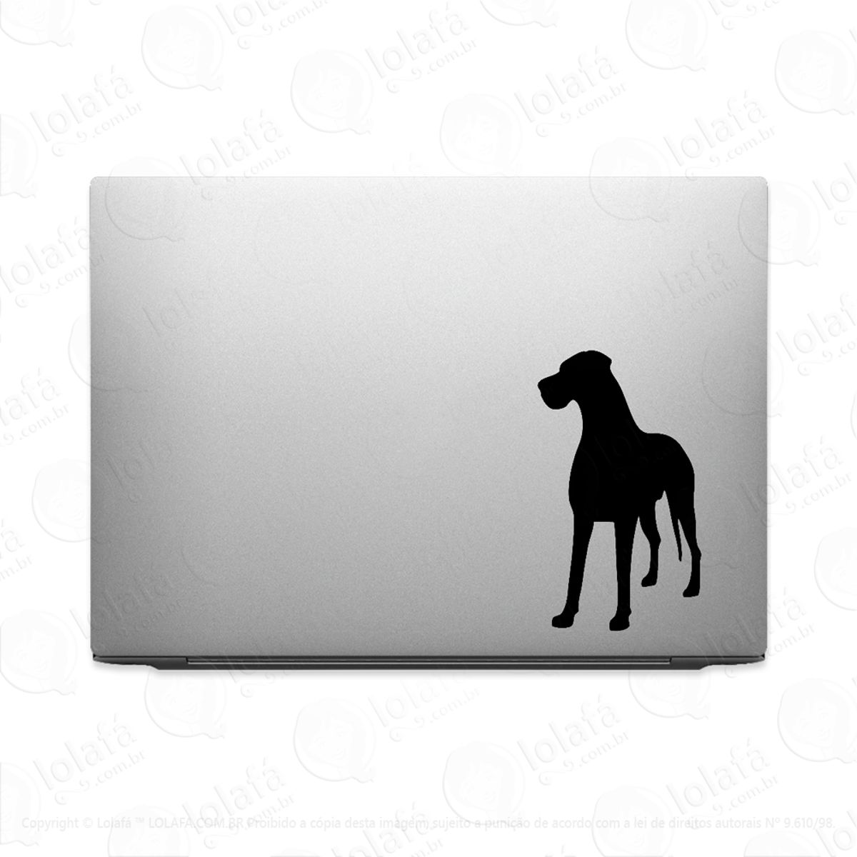 Adesivo Para Notebook Dogue Alemão Mod:3330