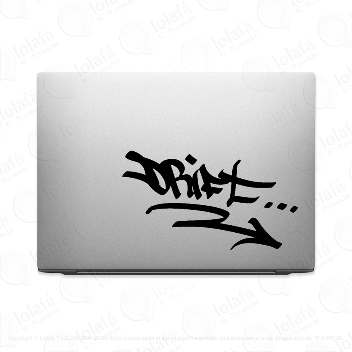 Adesivo Para Notebook Drifit Graffiti Mod:3346
