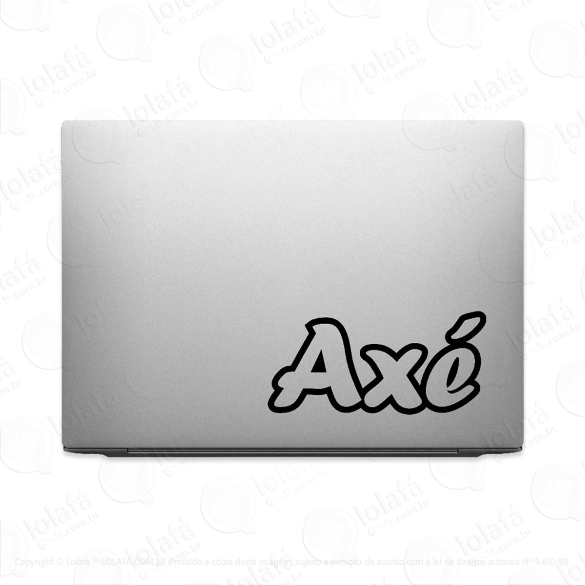Adesivo Para Notebook Axé Umbanda Mod:3351