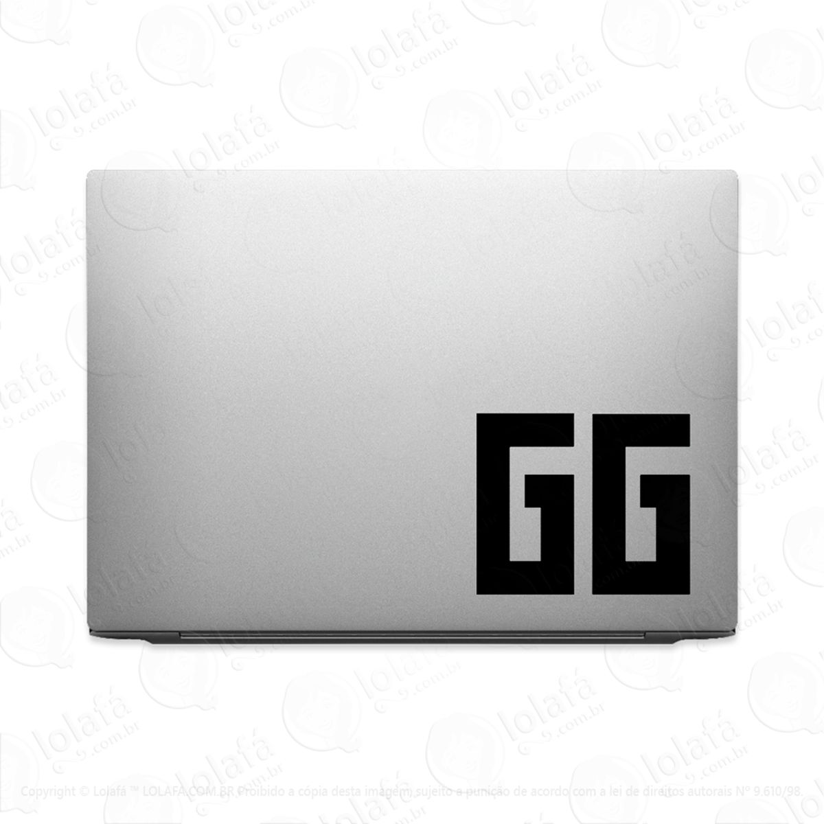Adesivo Para Notebook Gg Good Game Mod:3390