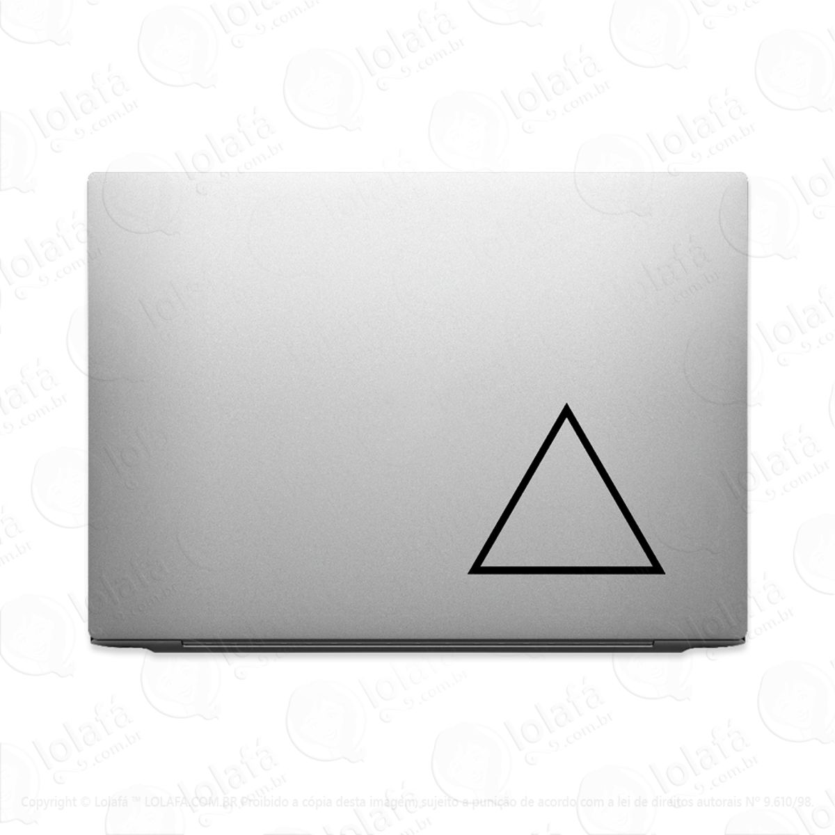Adesivo Para Notebook Elemento Fogo Esotérico Alquimia Mod:3419