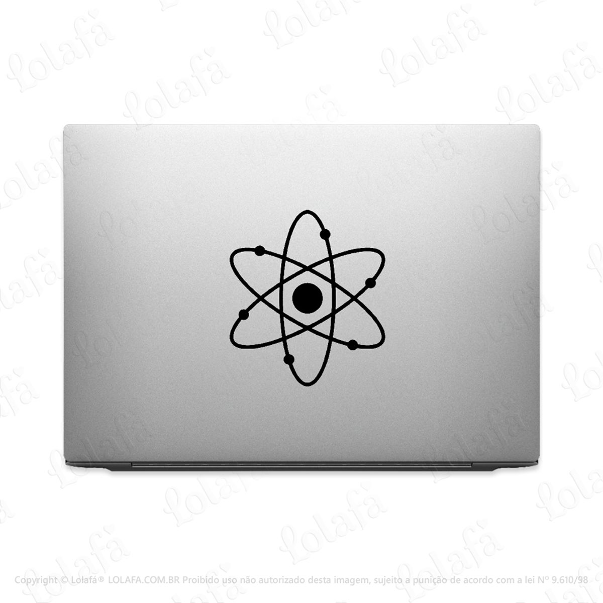 Adesivo De Notebook Átomo Mod:3447