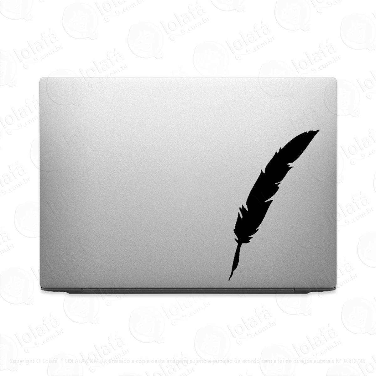 Adesivo Para Notebook Caneta Tinteiro Pena Mod:3459