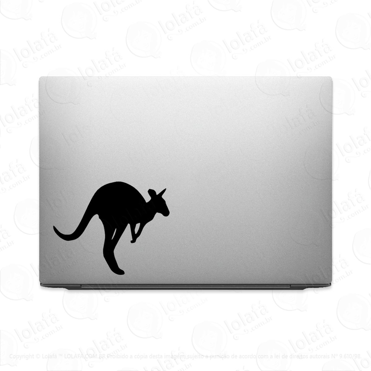 Adesivo Para Notebook Canguru Austrália Kangaroo Mod:3517