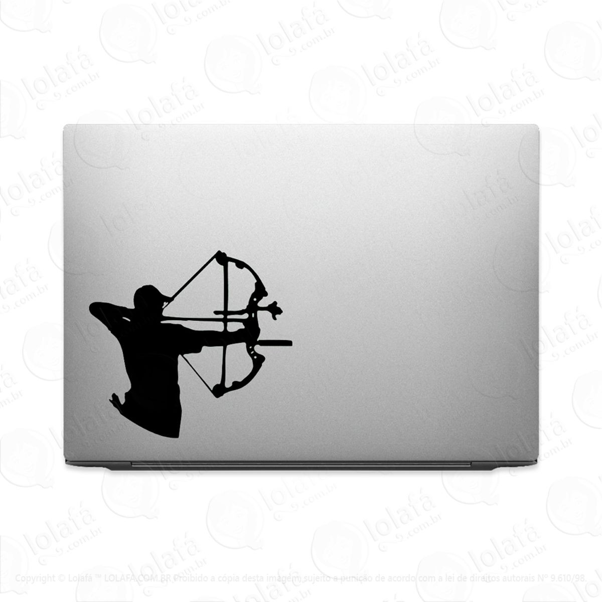 Adesivo Para Notebook Arco E Flecha Arqueirismo Mod:3526