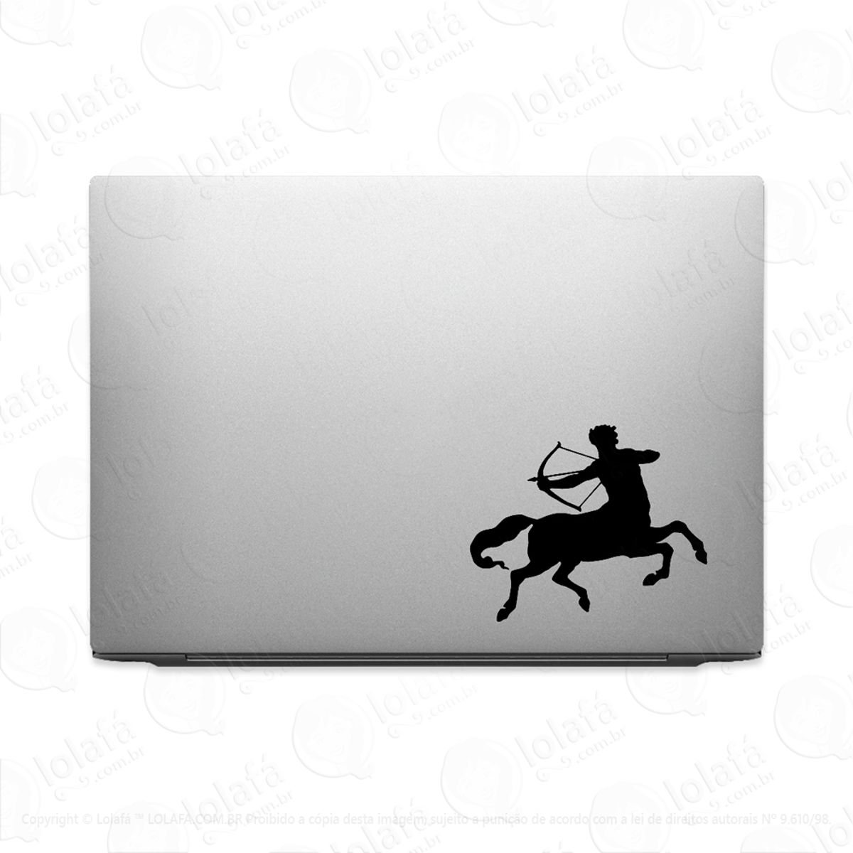 Adesivo Para Notebook Centauro Mitologia Grega Arqueiro Mod:3541
