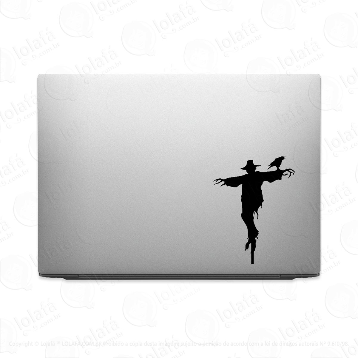 Adesivo Para Notebook Espantalho Assustador Mod:3581
