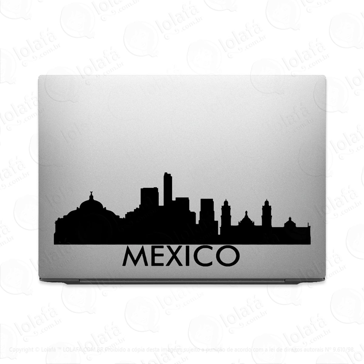 Adesivo Para Notebook Mexico País Turismo Mod:3648