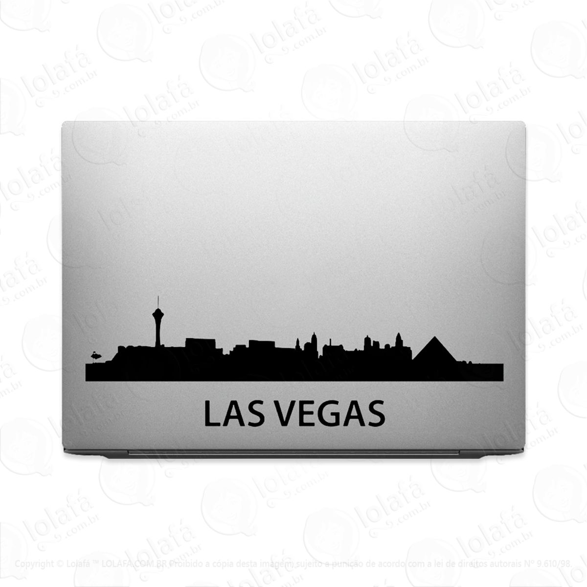 Adesivo Para Notebook Las Vegas Nevada Usa Mod:3662