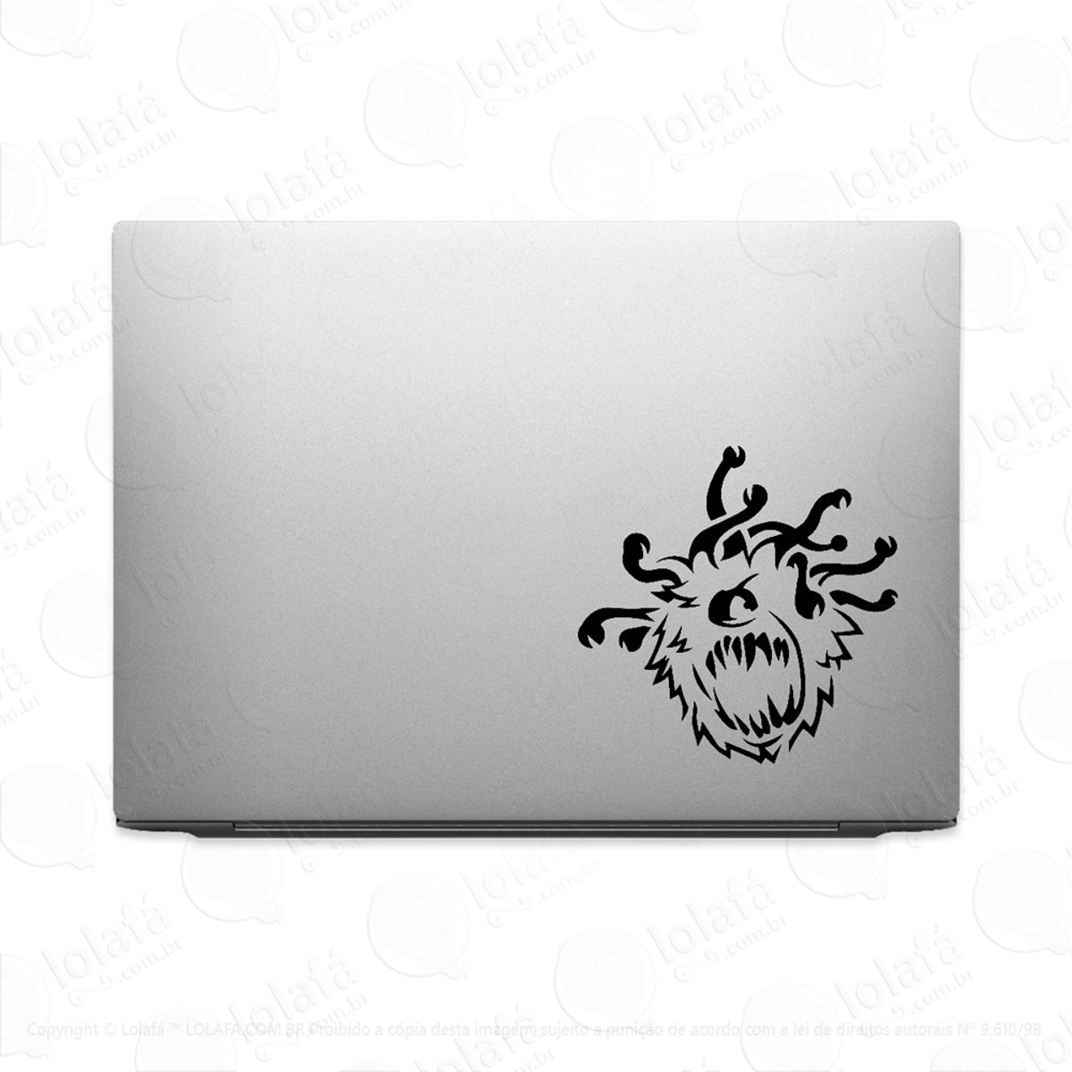 Adesivo Para Notebook Monstro Beholder Mod:3682