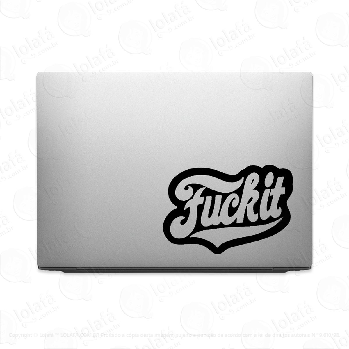 Adesivo Para Notebook Fuck It Mod:3692