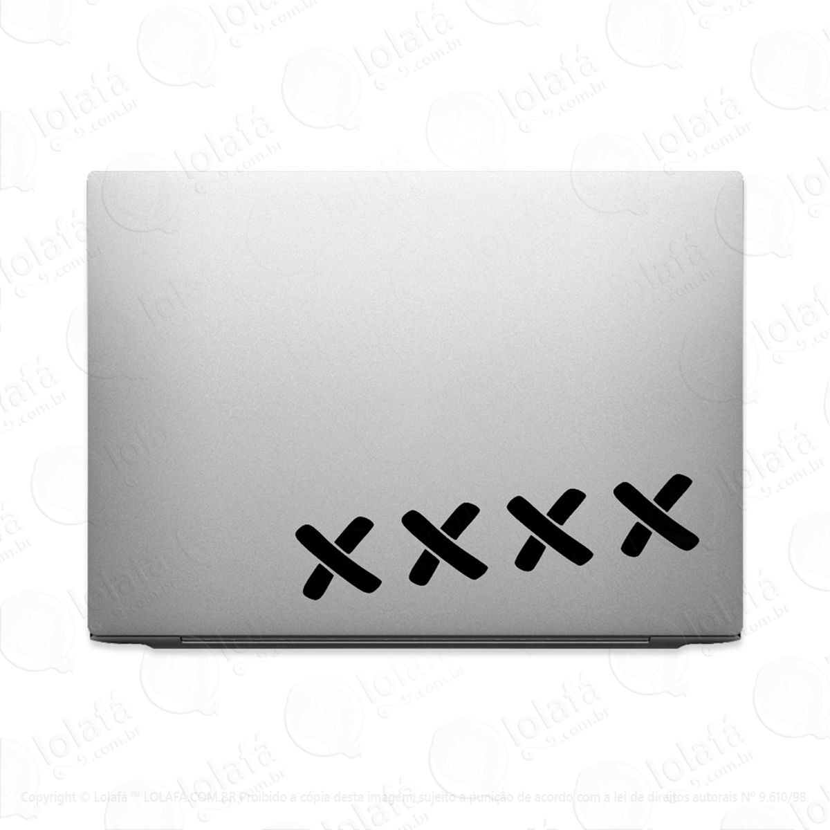 Adesivo Para Notebook Pontos Cicatriz Mod:3696