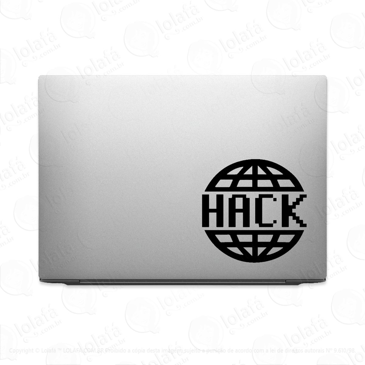 Adesivo Para Notebook Hack Web Hacker Mod:3709