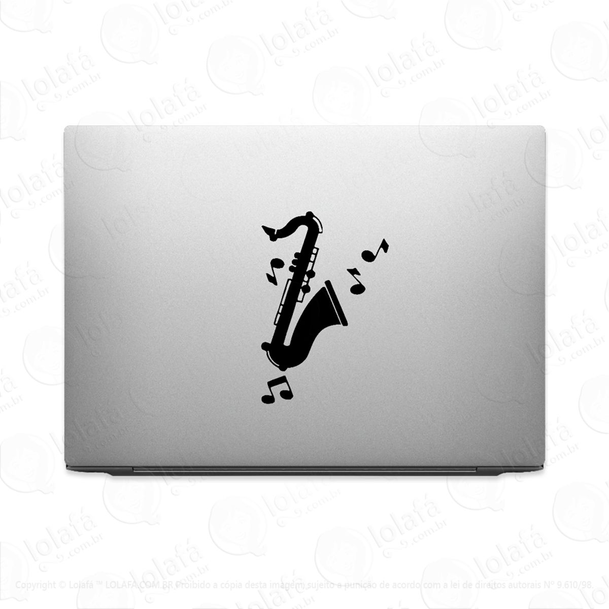 Adesivo De Notebook Saxofone Mod:3830