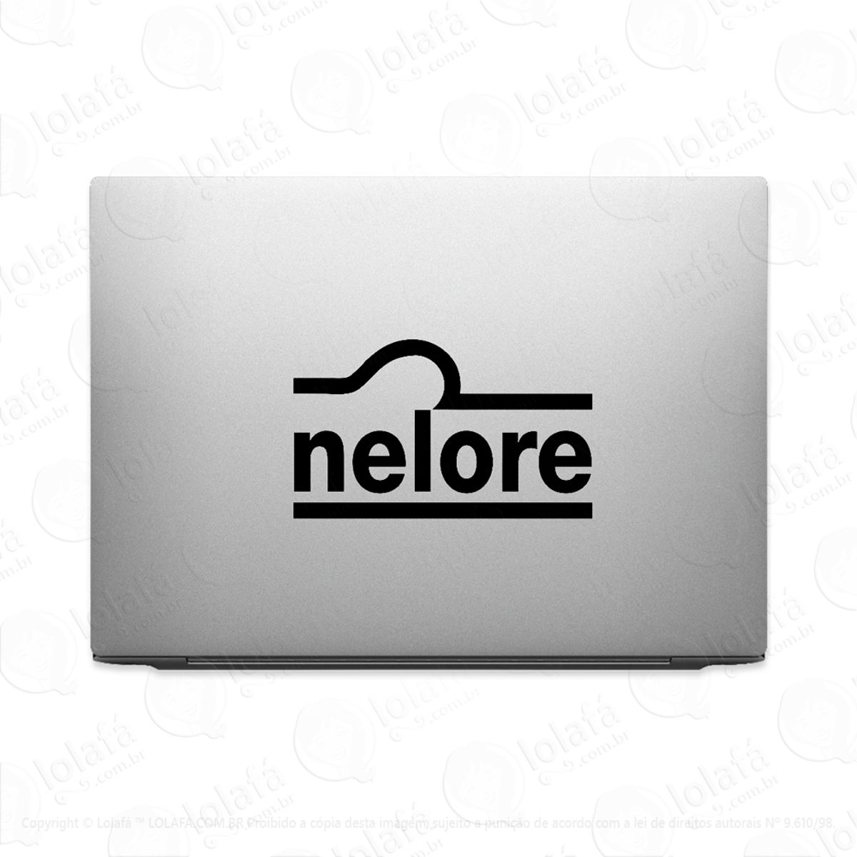 Adesivo De Notebook Nelore Mod:3852