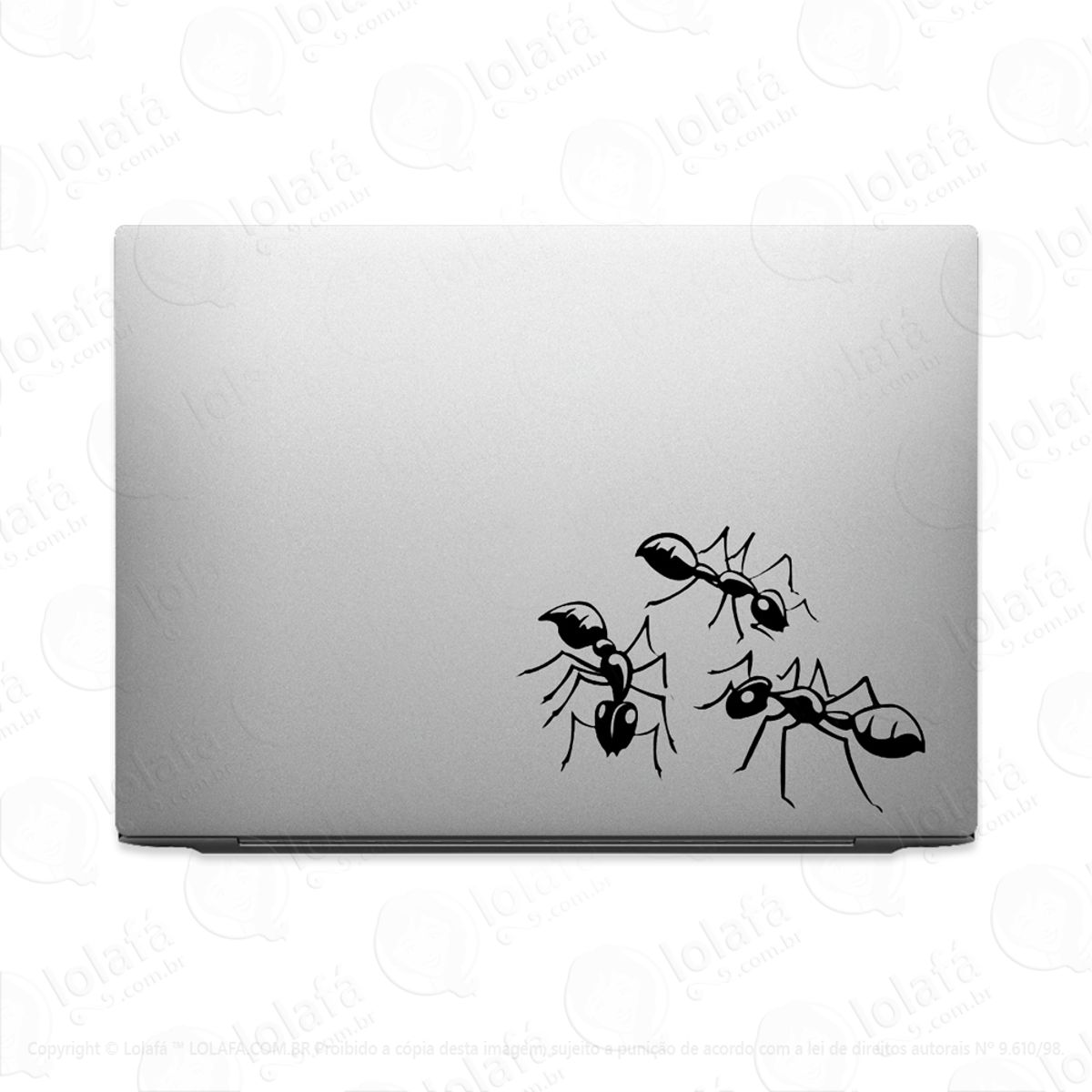 Adesivo De Notebook Trio De Formigas Inseto Mod:3854