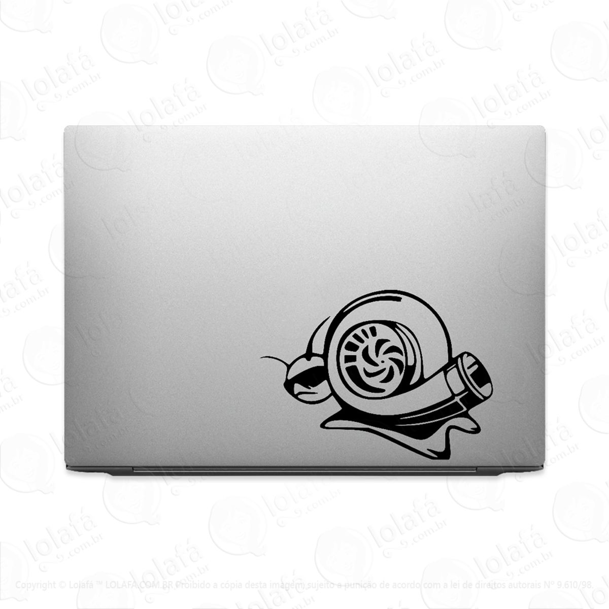 Adesivo De Notebook Turbina Lesma Turbo Mod:3860