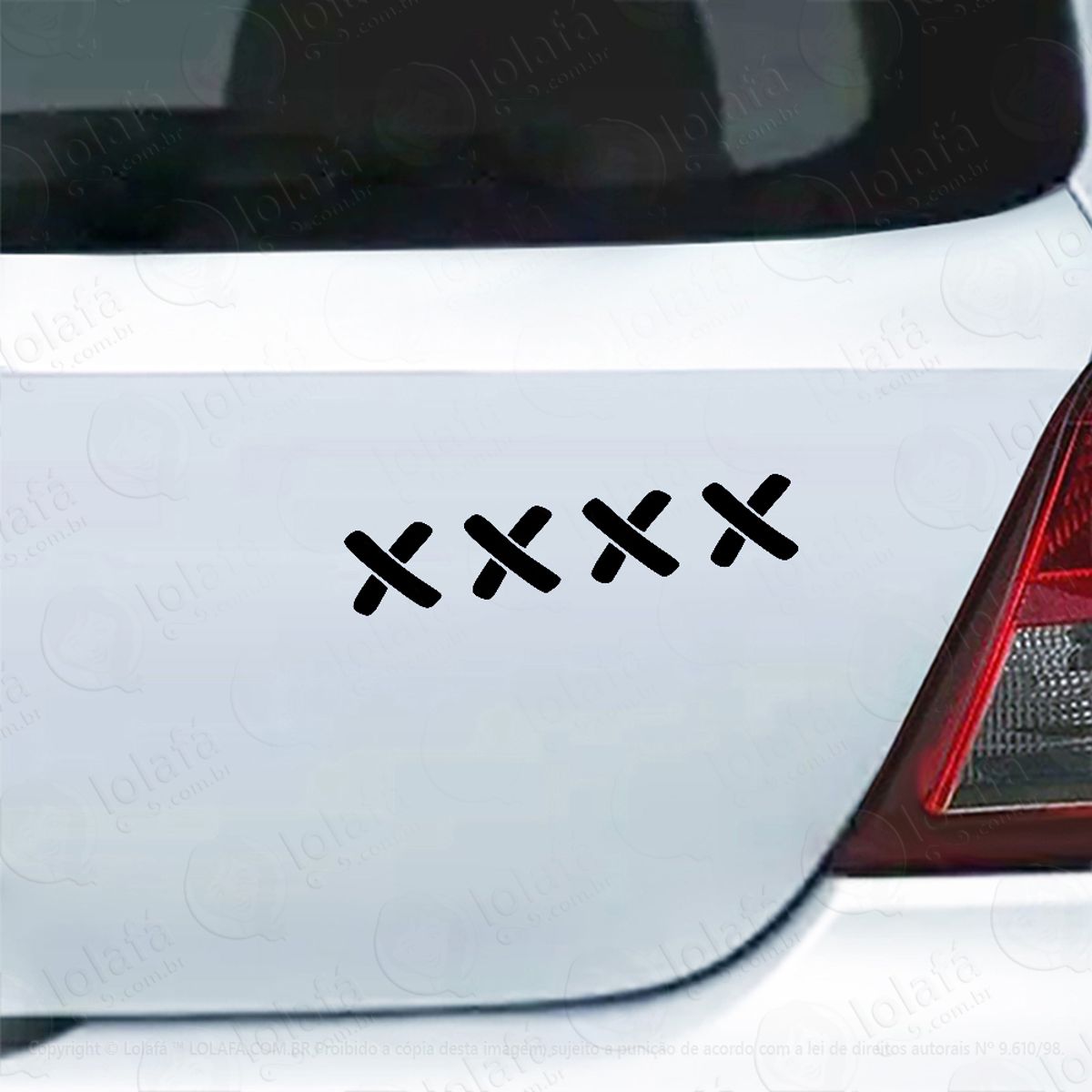 Adesivo Para Carro Pontos Cicatriz Mod:4313