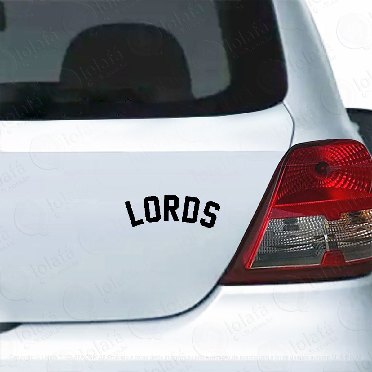 Adesivo Para Carro Lords Mod:4328